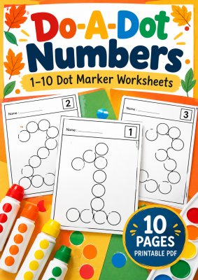 Do-A-Dot Numbers Worksheet