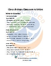 Cinco de Mayo Activities for Children