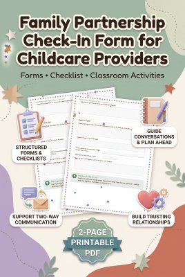 Family Partnership Check-In Form for Childcare Providers