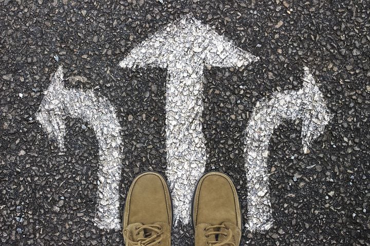 Footsteps at a Crossroads image in article What Does “Follow the Child” Really Mean in Montessori?