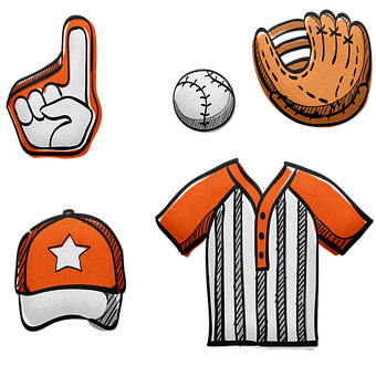 Cheerful Baseball Accessories
